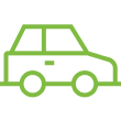 Green auto icon
